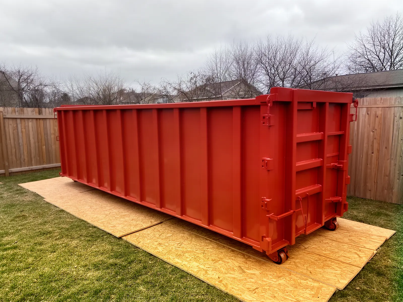 Roll-off dumpster from Hippo Dumpster Rental Solutions in Kankakee, IL